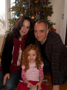 Merry Christmas and a Happy New Year from Tony, Lori Ann and Vivienne!